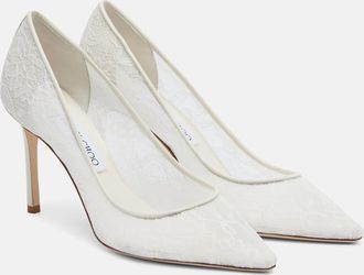 Jimmy Choo London Romy lace pumps