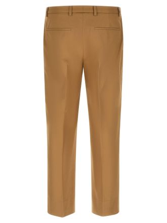 Gucci Web Loop Trousers - camel