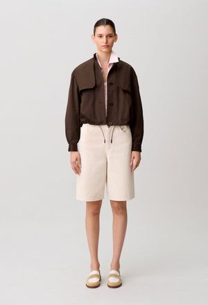 Claudie Pierlot Blouson satin&eacute;