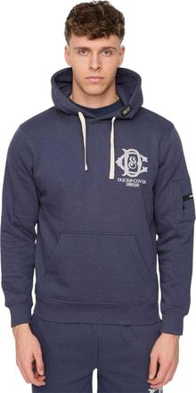 Duck and Cover Heren Randolph Hoodie (Marine)