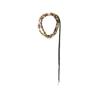 Dries Van Noten Beaded Double-strand Necklace