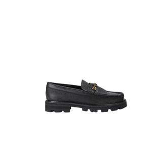 Kurt Geiger Schoenen, Dames, Zwart, 37 EU, Leer, Carnaby Chunky Loafer