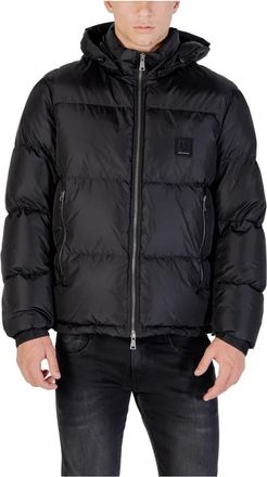A|X Armani Exchange Urban donsjack met capuchon - Heren - Winterjassen - Zwart - XL - Jassen