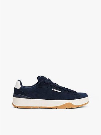 Tommy Hilfiger Logo Suede Trainers