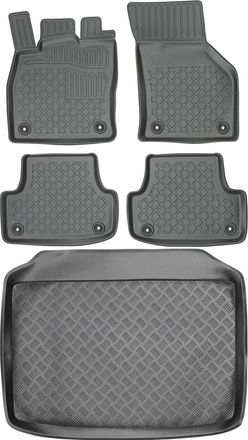 OEM Juego De Alfombrillas Para Coche Y Maletero Para Audi A3 8v Hatchback/sportback (2012-2020)