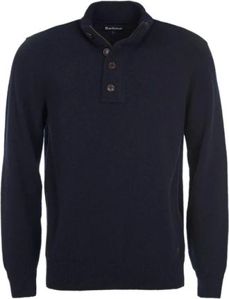 Barbour Essential Patch Half Zip - Tops - Hombre - Azul - S