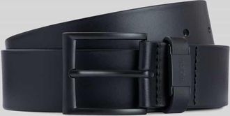 HUGO BOSS Lederg&uuml;rtel mit Dornschlie&szlig;e Modell CONNIO in Black, Gr&ouml;&szlig;e 100