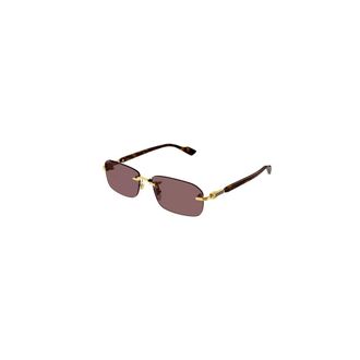 Gucci Stijlvol ID-armband - unisex - Accessoires - Bruin - Maat: 56 MM
