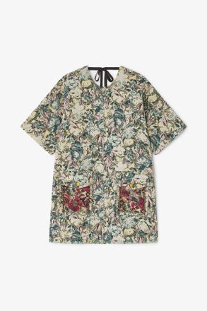 Ganni Tapestry Kimono Dress - Size 0 Mixed