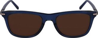 Ferragamo Brown Square Mens Sunglasses SF2028S 432 54