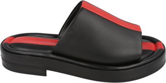 Ferragamo Facundo Leather Slides