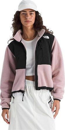 The North Face Retro Denali Jacket Womens Coat Metal Pink/TNF Black : 2XL, Nylon