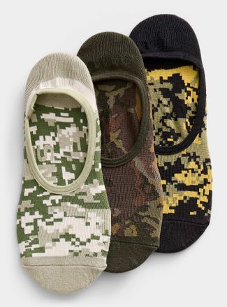 Vans Womens Patterned foot liners 3-pack