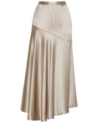 Adam Lippes Tess Silk Skirt