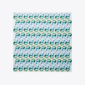 Tory Burch Womens Lucky Duck Neckerchief, One Size