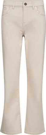 Mos Mosh Flared Jeans - Dames - Flared Jeans - Beige - W30 - Jeans
