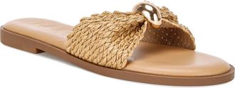 London Rag Onawa Slide Sandal in Natural at Nordstrom Rack, Size 7.5