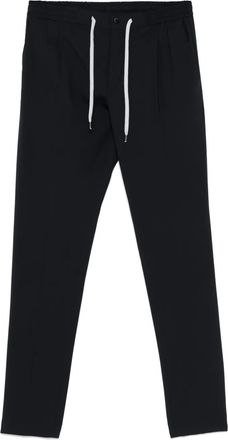 Pantaloni Torino tapered-leg trousers - men - Virgin Wool - 46 - Blue