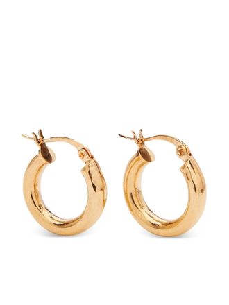 Pico Amanda hoop earrings - women - Metal - One Size - Gold