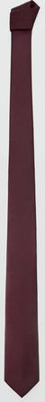 Mango Cravatta tinta unita micro texture bordeaux - Uomo - Taglia unica - MANGO MAN
