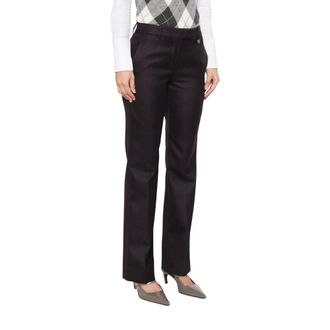 Burberry Dames, Broeken, Bruin, Maat: 2XS Wol