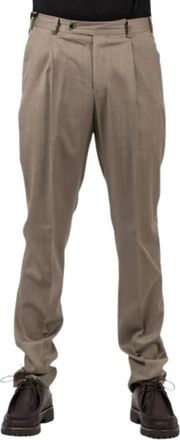 Pantaloni Torino Pantaloni Eleganti - - Trousers - Uomo - Beige - XL