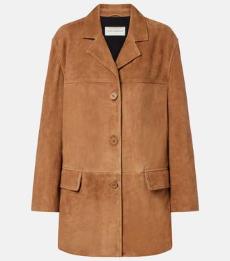 Nour Hammour Giacca Voltia in suede