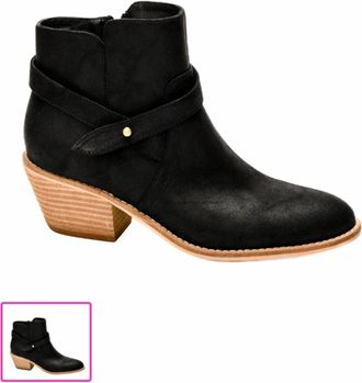 Corkys Footwear Womens Fed Up Ankle Bootie In Black