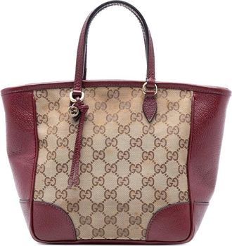 Gucci Pre-owned Gucci Small GG Canvas Bree Satchel Ladies 353121 002123