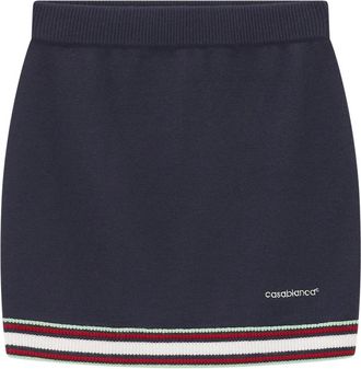 Casablanca Rokken, Dames, Blauw, XS, Wol, Short Skirts