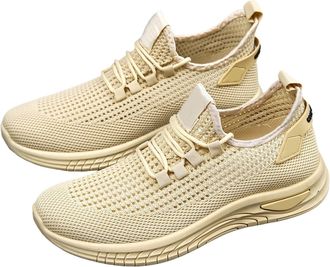 Generic UK 6.5 Shoes for Men UK Lace up Slip on Mesh Walking Shoes Tennis Running Fashion Sneakers Casual Orthopedic Shoe Comfort Lightweight Breathable Soft 