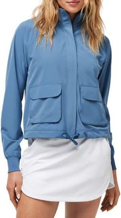 Travis Mathew Post Match Zip Jacket in Copen Blue at Nordstrom Rack, Size X-Large