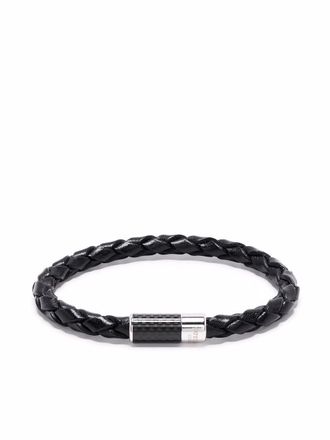 Tateossian Gevlochten armband - Zwart