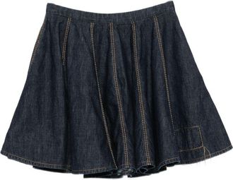 Susanne Bommer Cotton Mini Skirt