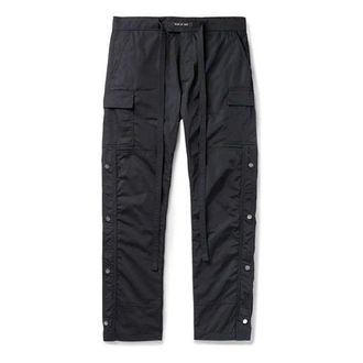Fear of God Belted Nylon Cargo Pants Black FOG-FW19-41
