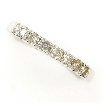C&A White Gold White Gold (10K) Band Ring (Pre-Owned)