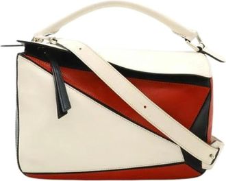 Loewe Pre-owned Handbags, female, Multicolor, Size: ONE SIZE Pre-owned Leather Handbag
