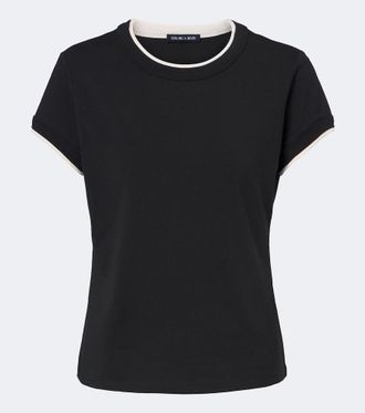 Veronica Beard Devin cotton-blend T-shirt