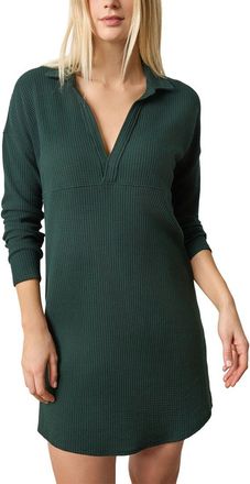 Lilla P Split Neck Collared Dress