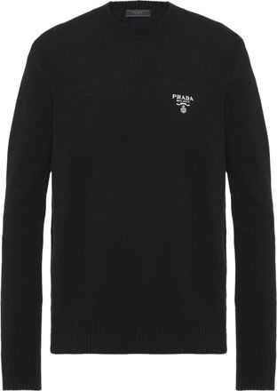 Prada cashmere sweater - men - Cashmere - 56 - Black