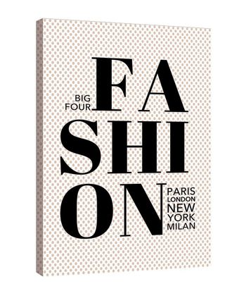 Fairchild Paris Fashion Cities In Polka Dots Wall Art