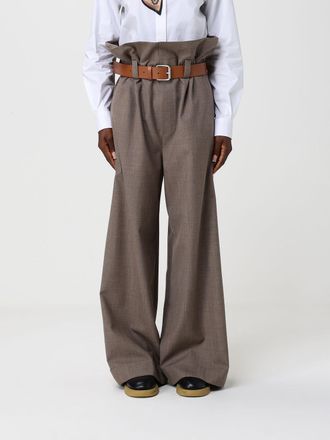 Moschino Wool Wide-Leg Trousers