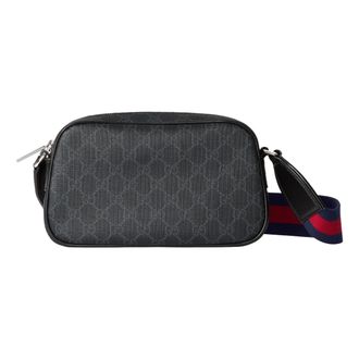 Gucci GG Supreme Cross Body Bag Black 792097-FADJA-1042
