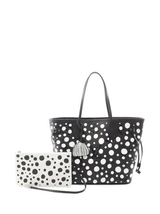 Louis Vuitton 2021-2025 Yayoi Kusama Infinity Dots Monogram Empreinte Neverfull MM tote bag - women - Leather - One Size - Black