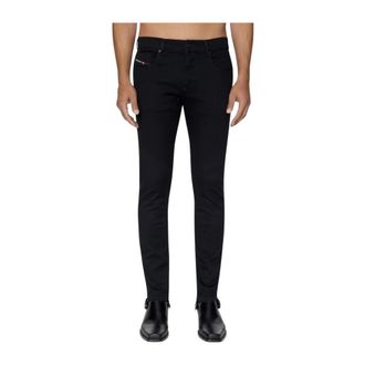 Diesel 1979 Sleenker Skinny Jeans - Heren - Jeans - Zwart - Maat: W36 Katoen
