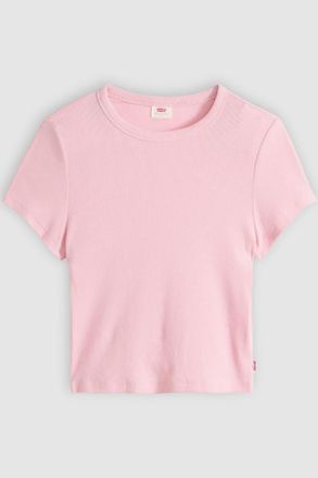 Levi's T-shirt corta Hayes - Donna - L - Rosa / Coral Blush