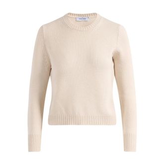 Gran Sasso Girocollo - Dames - Ronde hals truien - Wit - 2XS - Wol - Truien & Vesten