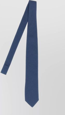 Pal Zileri slim patterned silk necktie