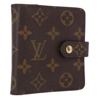 Louis Vuitton Portafoglio in tela Pre-owned - - Pre-owned - Donna - Marrone - ONE SIZE