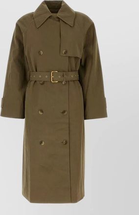 Michael Kors cotton blend trench coat